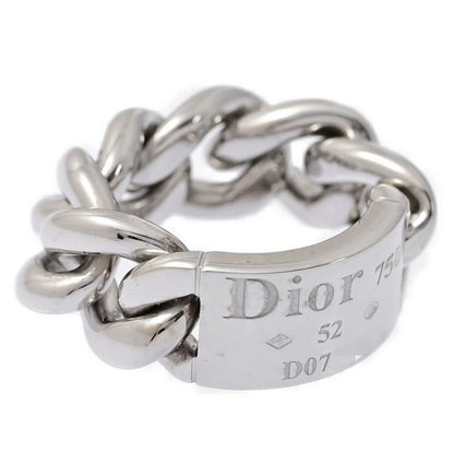 Christian DIOR Golmet Ring - Ring / 18k(wgnone)-13.3g/10.5/#50.5 /white Gold
