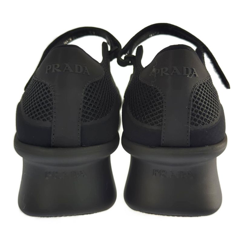 Prada Re-edition 1999 Mesh Platform Mary Jane Sneakers Shoes Thick Soled / 39 /