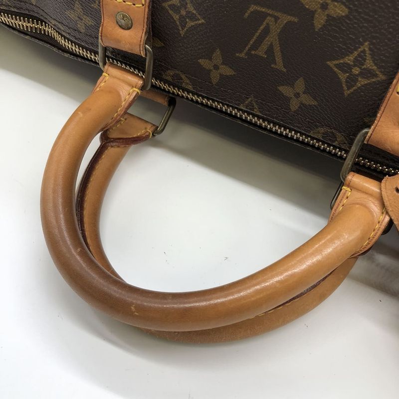 Louis Vuitton M41424 Keepall 55 Boston Bag Travel Bag Monogram Brown Ladies Men