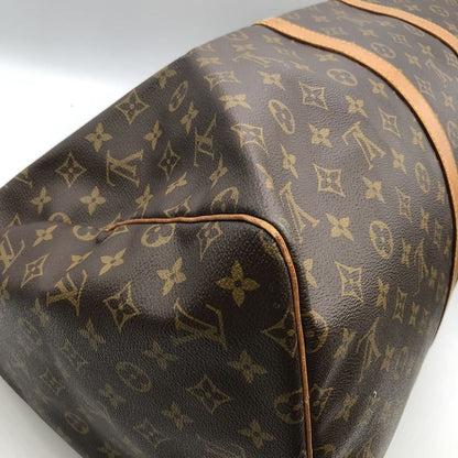 Louis Vuitton M41424 Keepall 55 Boston Bag Travel Bag Monogram Brown Ladies Men