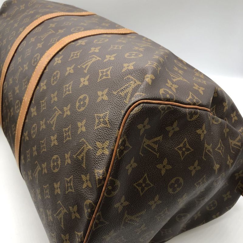 Louis Vuitton M41424 Keepall 55 Boston Bag Travel Bag Monogram Brown Ladies Men