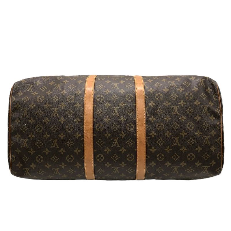 Louis Vuitton M41424 Keepall 55 Boston Bag Travel Bag Monogram Brown Ladies Men