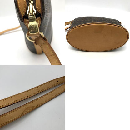 Louis Vuitton M51290 Drouot Shoulder Bag Monogram Brown Women Men Vintage USED