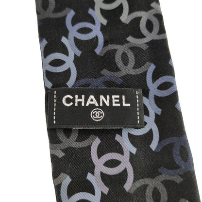 Chanel Coco Mark Scarf Total Neckwear 22v/black Next-day Delivery Possible [] A