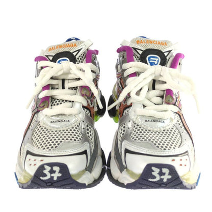 Balenciaga Runner Sneaker Shoes / 677402 / 37 / White / Next Day Delivery