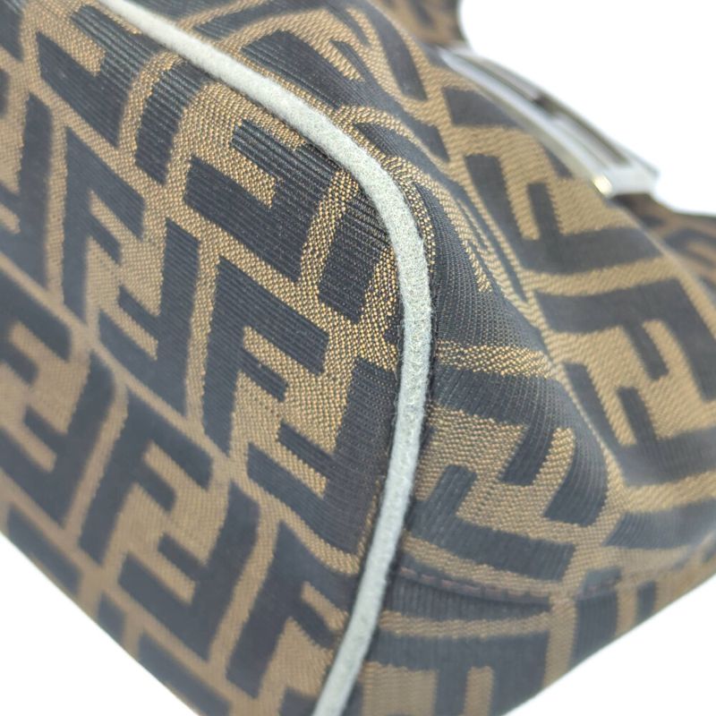 Fendi Zucca Canvas Leather Mini Bag Handbag Tote Bag/2308-26686-099/brown [all