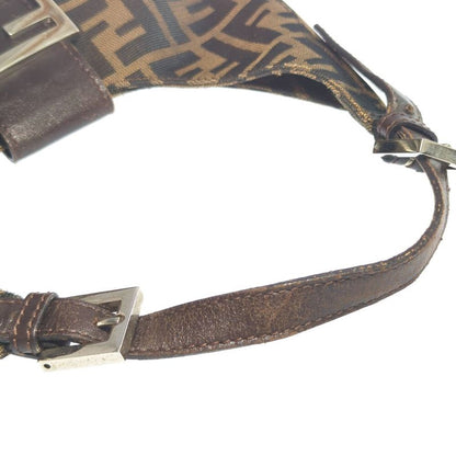 Fendi Zucca Canvas Leather Mini Bag Handbag Tote Bag/2308-26686-099/brown [all