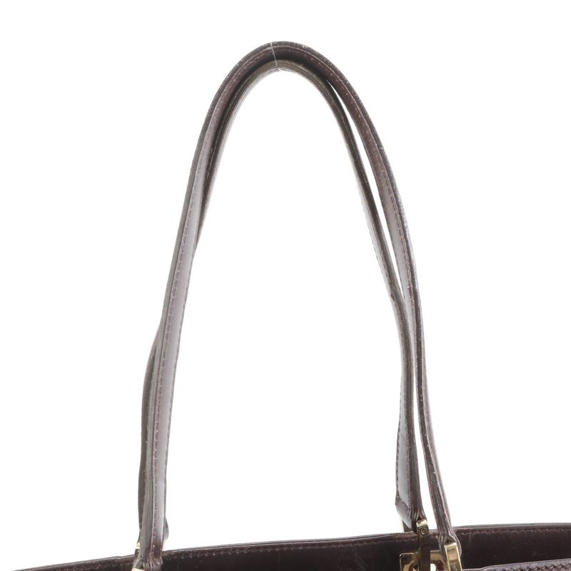 Guccissima Horsebit Leather Tote Bag Shoulder 145984 Brown Genuine Leather