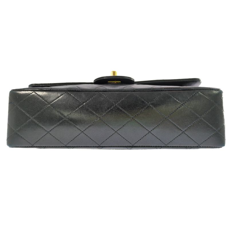 Chanel Matelasse 25 Shoulder Bag Black Next Day Delivery Possible []B [ladies]