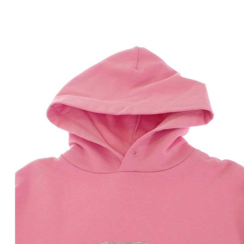 Balenciaga BB Logo Pullover Size XS 578135_tmvp3_5504 Hoodie Cotton Pink Mens