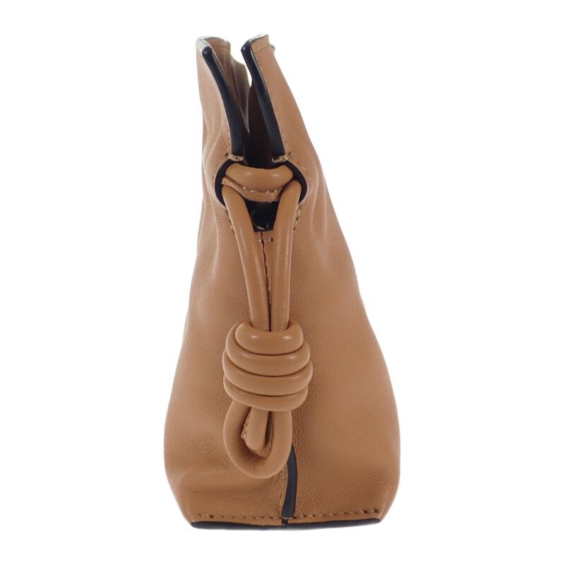 Loewe Flamenco Clutch Nano A411fc6x01 2WAY Bag Shoulder Bag Calf Warm Desert