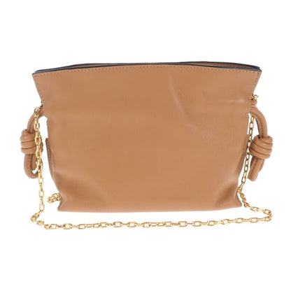 Loewe Flamenco Clutch Nano A411fc6x01 2WAY Bag Shoulder Bag Calf Warm Desert
