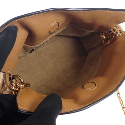 Loewe Flamenco Clutch Nano A411fc6x01 2WAY Bag Shoulder Bag Calf Warm Desert