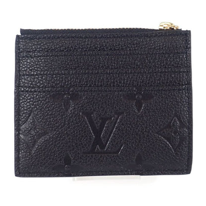 Louis Vuitton Porte Carte Flora M82639 Card Case Monogram Empreinte Black Mens