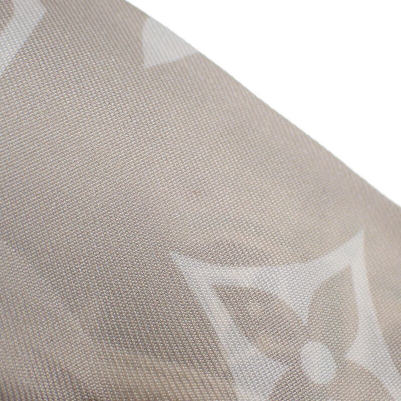 Louis Vuitton Bandeau BB Ultimate M77778 Scarf Silk Beige Blue Marlene Women