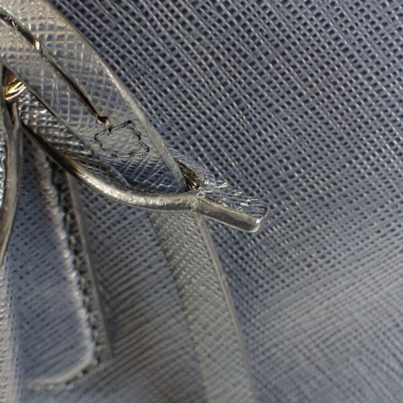 Prada Business 2ve3689z2f0216 Briefcase 2WAY Bag Saffiano Navy Men's [grade A