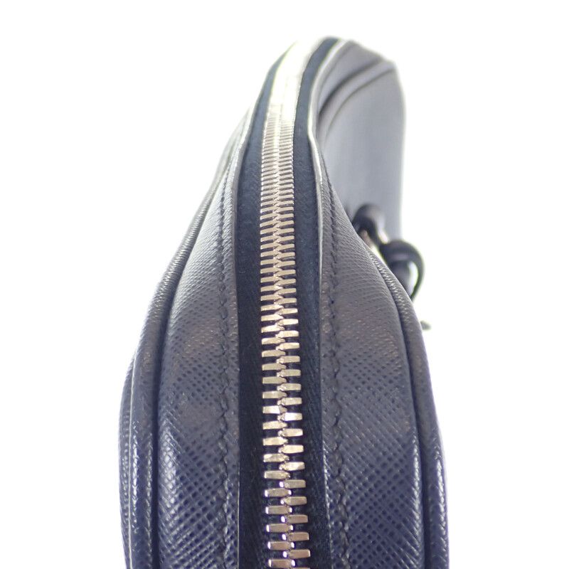 Prada Business 2ve3689z2f0216 Briefcase 2WAY Bag Saffiano Navy Men's [grade A