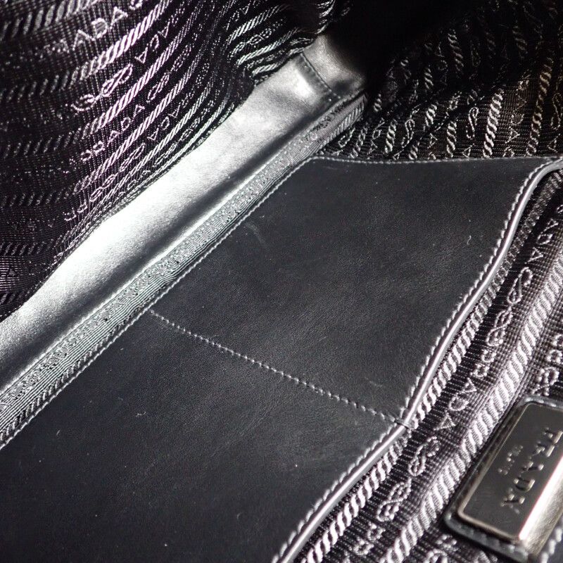 Prada Business 2ve3689z2f0216 Briefcase 2WAY Bag Saffiano Navy Men's [grade A