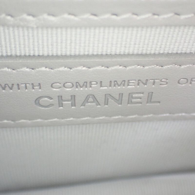 Chanel Star Chain Belt Bag Mini 2WAY Bag Shoulder Bag Lambskin Silver Hardware