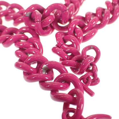 Gucci GG Marmont Belt Bag 699757 Shoulder Bag Leather Fuchsia Pink Ladies [AB