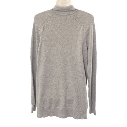 Christian DIOR Oversized Polo Knit M 243m830at449 Polo Shirt Cashmere Gray