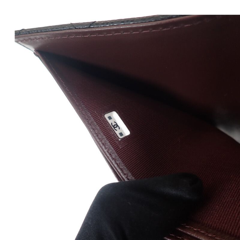 Chanel Classic Small Flap Wallet Ap0231_y01864_c3906 Trifold Wallet Caviar Skin