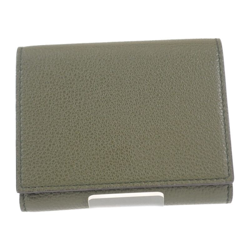Gucci Logo Compact Wallet Mini 7316940e8ig3352 Trifold Wallet Calfskin Khaki