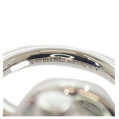 Hermes Echape MM Ring Chaine D'ancre H103658b_00051 Ring Ag925 Silver 925 51