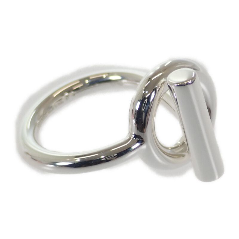 Hermes Echape MM Ring Chaine D'ancre H103658b_00051 Ring Ag925 Silver 925 51