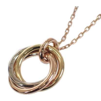 Cartier Trinity B3046000 Necklace 18K Pink Gold Pink Gold Pink Sapphire Ladies