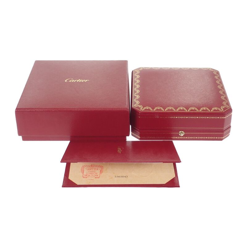 Cartier Trinity B3046000 Necklace 18K Pink Gold Pink Gold Pink Sapphire Ladies