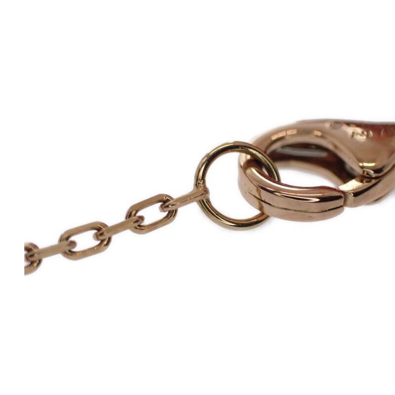 Cartier Trinity B3046000 Necklace 18K Pink Gold Pink Gold Pink Sapphire Ladies