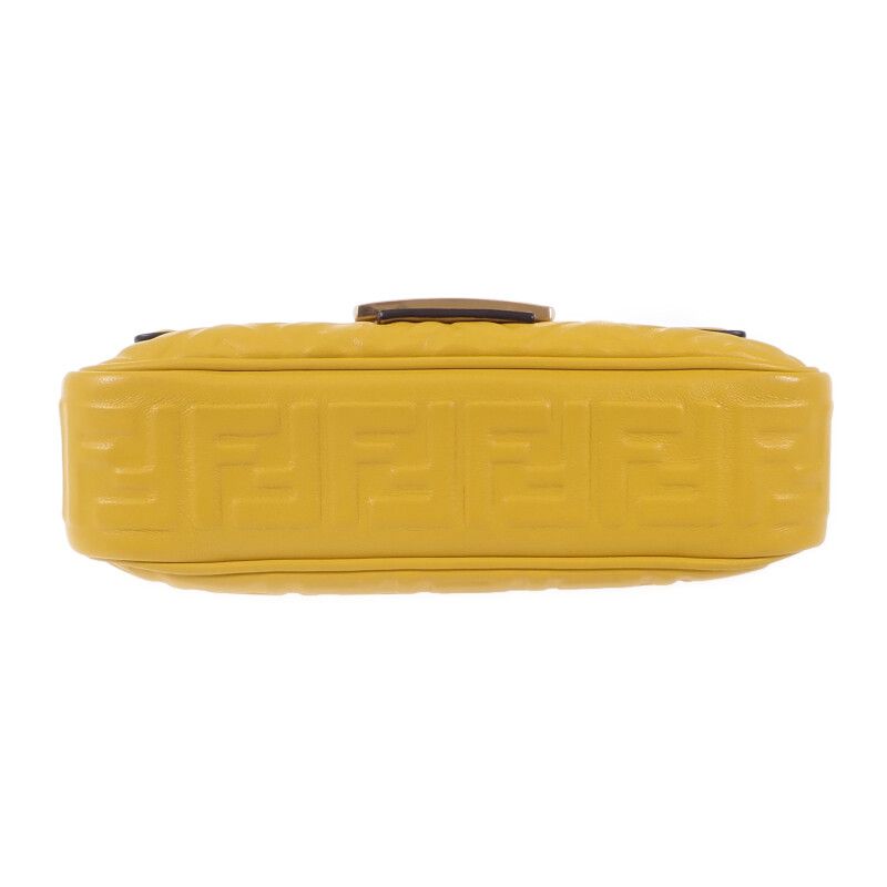 Fendi Baguette Chain Midi 8br793_ah9c_f1e8v Shoulder Bag 2WAY Bag Nappa Leather