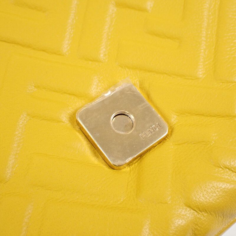 Fendi Baguette Chain Midi 8br793_ah9c_f1e8v Shoulder Bag 2WAY Bag Nappa Leather