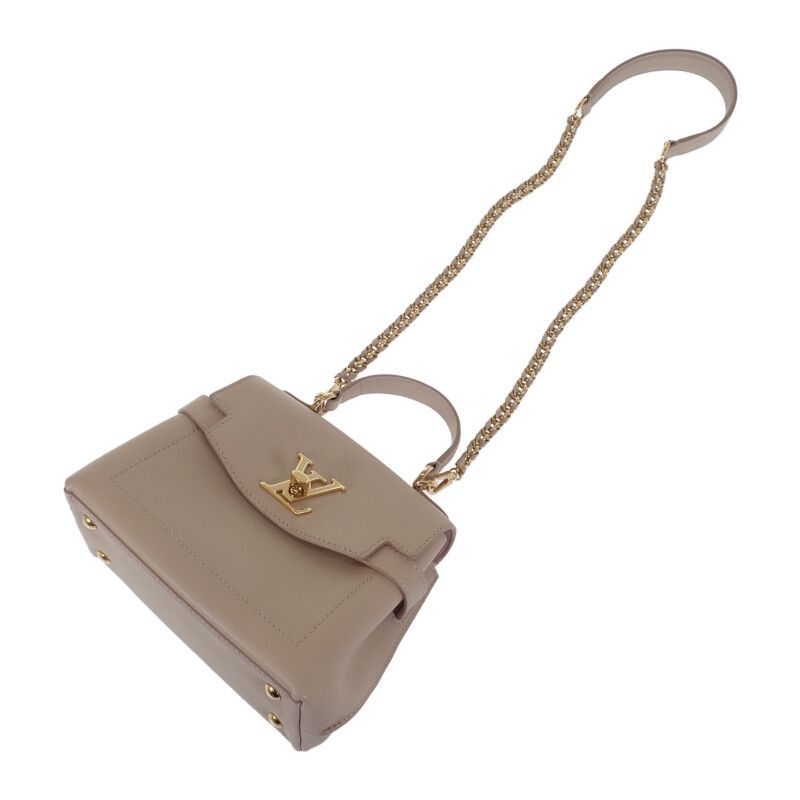 Louis Vuitton Lock Me Ever MINI M21052 2WAY Bag Handbag Shoulder Grain Calfleath