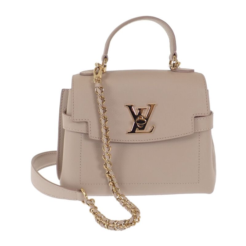 Louis Vuitton Lock Me Ever MINI M21052 2WAY Bag Handbag Shoulder Grain Calfleath