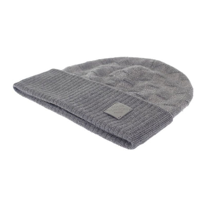 Louis Vuitton Beanie Neopty Damier M77985 Knit Cap Wool Gri-cles Le Mens [S Rank