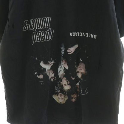 Balenciaga 22SS Speed Hunter's Damaged Speed Hunter Upside Down Oversized Tee