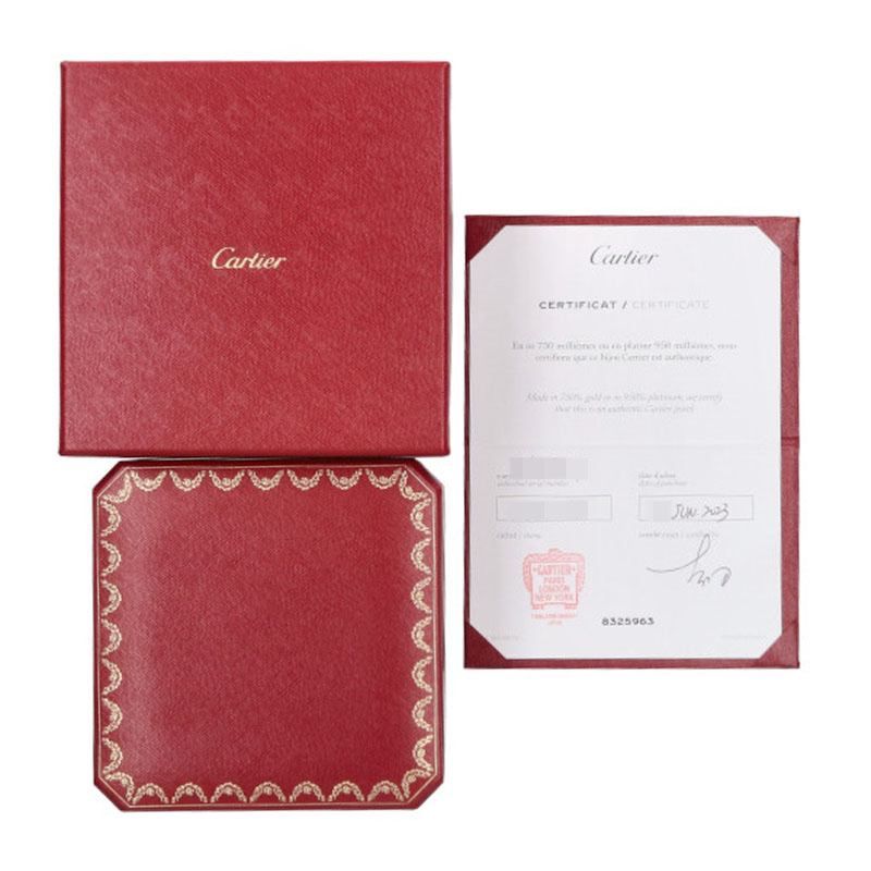 Cartier 18K White Gold Juste Un Clou Half Diamond New Shape Juste UN CLOU