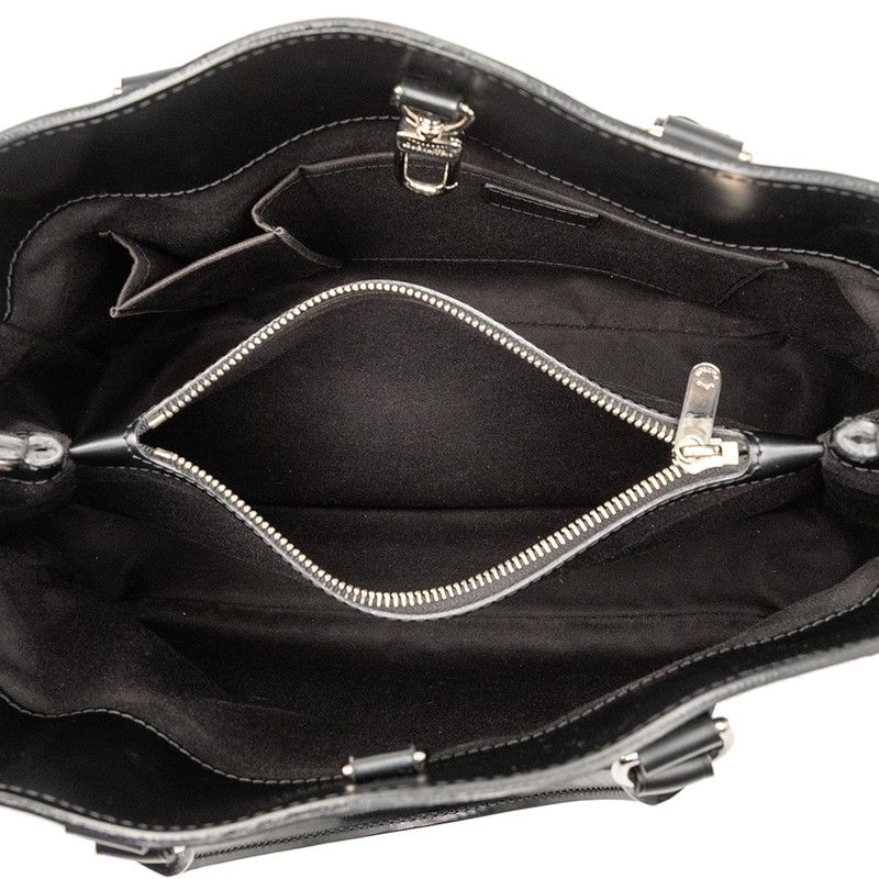 Louis Vuitton Epi Passy PM Handbag Shoulder Bag M59262 Black Noir Black Leather