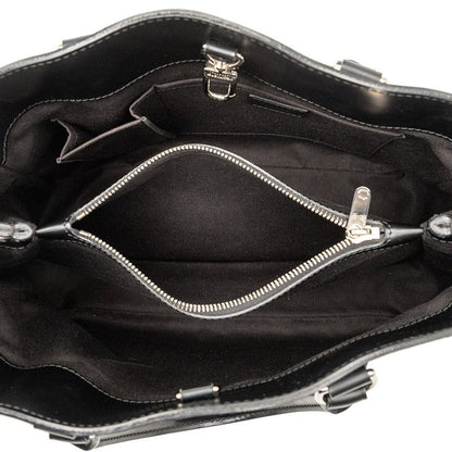 Louis Vuitton Epi Passy PM Handbag Shoulder Bag M59262 Black Noir Black Leather