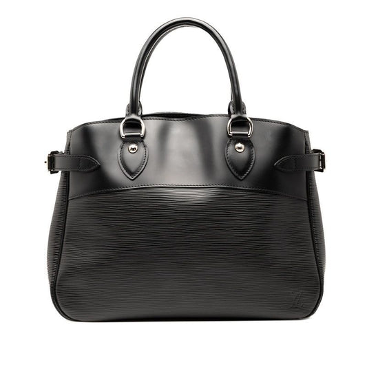 Louis Vuitton Epi Passy PM Handbag Shoulder Bag M59262 Black Noir Black Leather