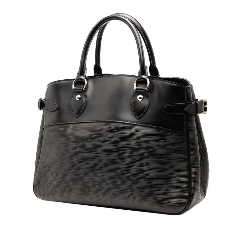 Louis Vuitton Epi Passy PM Handbag Shoulder Bag M59262 Black Noir Black Leather