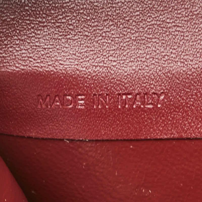 Cartier Must Line Bordeaux Wine Red Leather Ladies Cartier