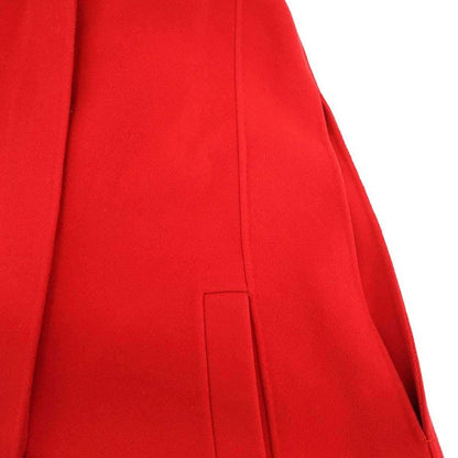 Christian Dior 21aw Wool Cashmere Hooded Cape Coat Red 36