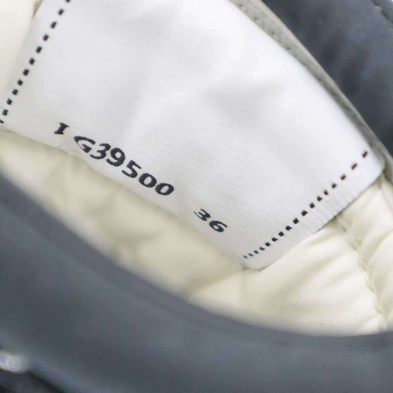 Chanel CC Logo Tweed Lace-Up Sneakers Ig39500 Black White 36