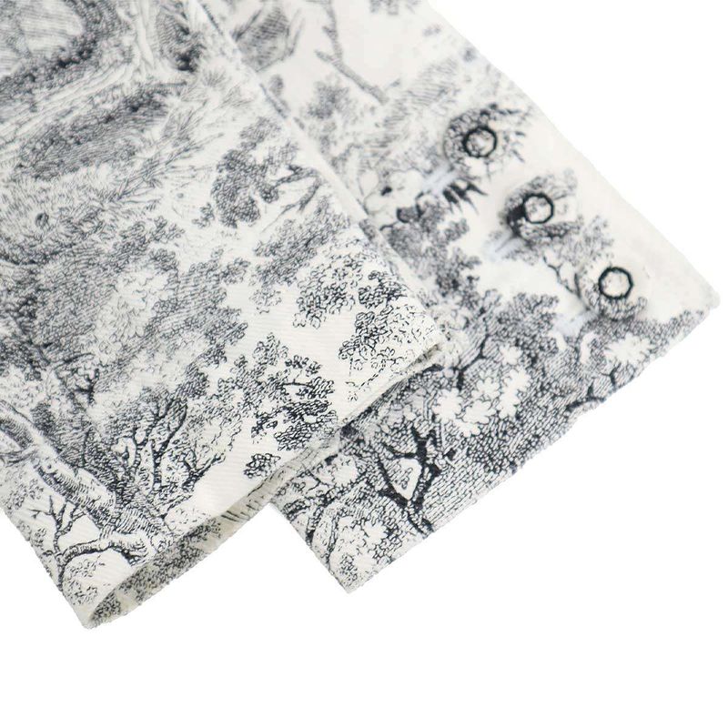 Christian Dior Toile de Jouy Double Tailored Jacket 912v03a3807 White 34