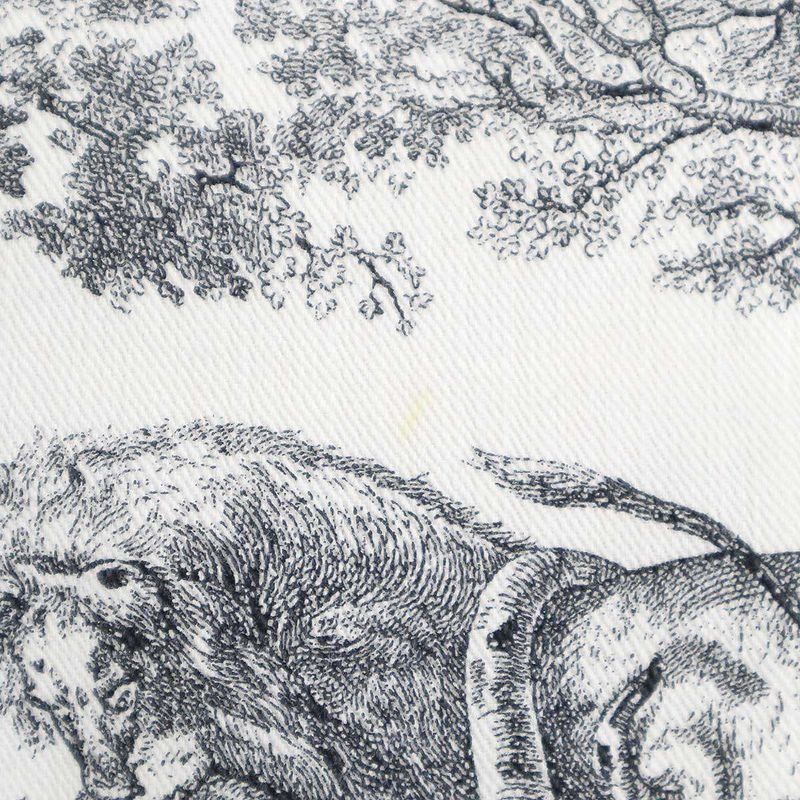 Christian Dior Toile de Jouy Double Tailored Jacket 912v03a3807 White 34