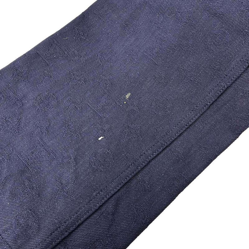 Louis Vuitton 21ss Monogram Denim Pants Lit Hld00w Navy 31