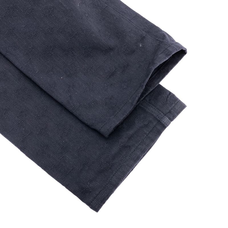 Louis Vuitton 21ss Monogram Denim Pants Lit Hld00w Navy 31